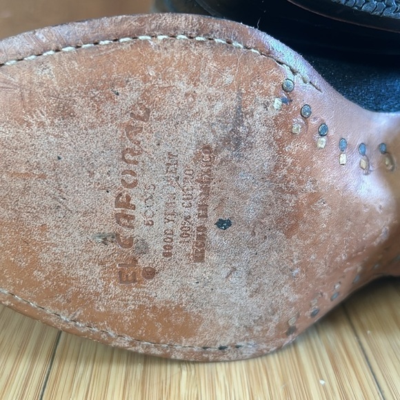 El Caporal Cowboy Boots Made in Mexico Rodeo Boots Unisex main image 5